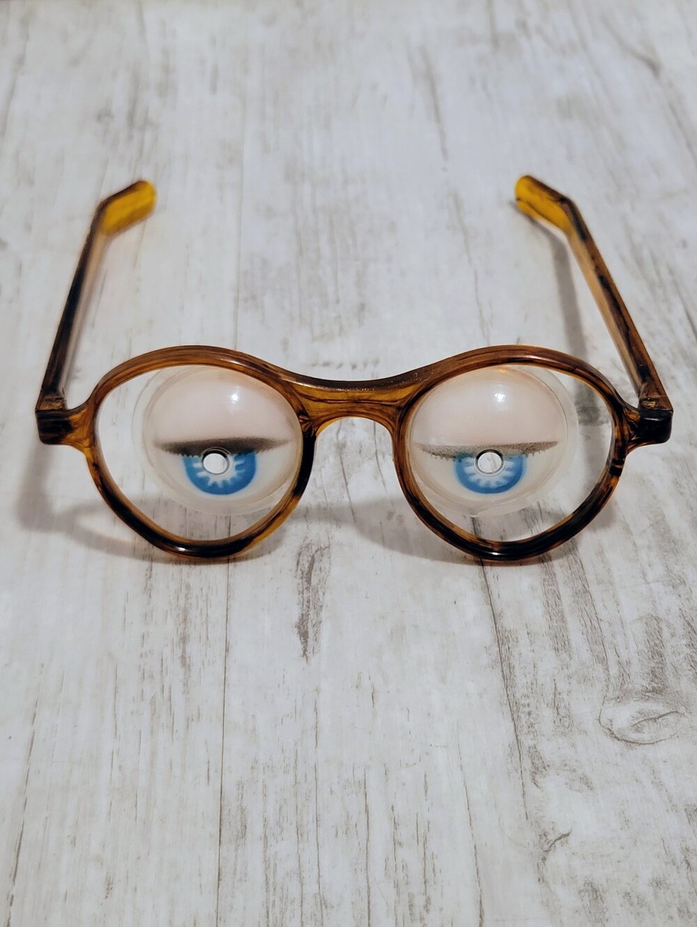 Vintage Ernie Kovacs Percy Dovetonsils Style Eyes Gag Glasses Novelty Prop AS-IS